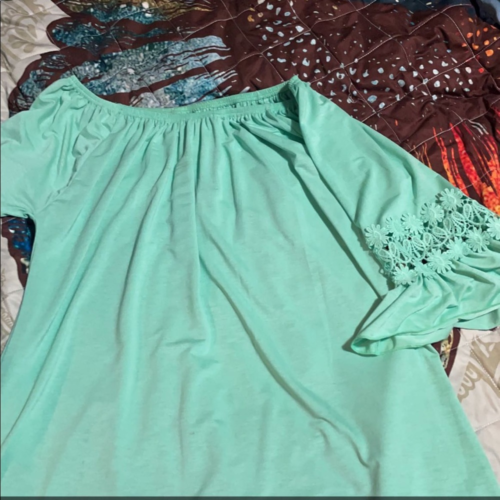Off the shoulder dress